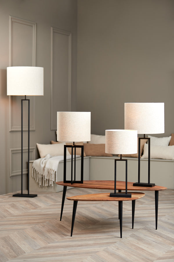 Cilinder Lampenkap Livigno - Naturel - Ø40x30 cm